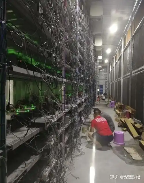 A close-up of a high-performance ASIC miner in action, showcasing its compact design and cooling fans essential for efficient Bitcoin operations