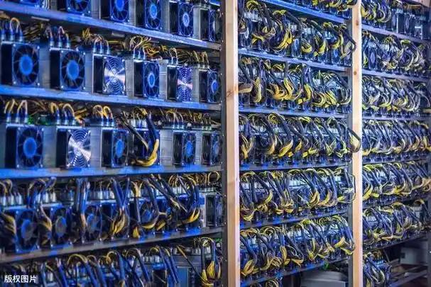 Picture of an Antminer D7 miner